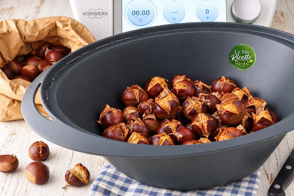 CASTAGNE COTTE AL VAROMA BIMBY