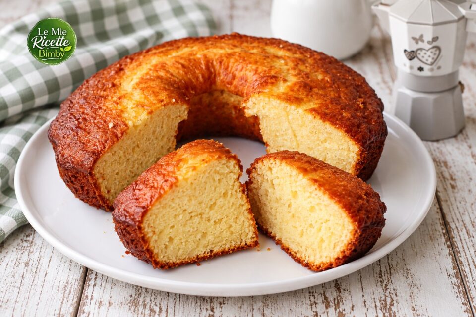CIAMBELLA ALLO YOGURT GRECO E LIMONE BIMBY