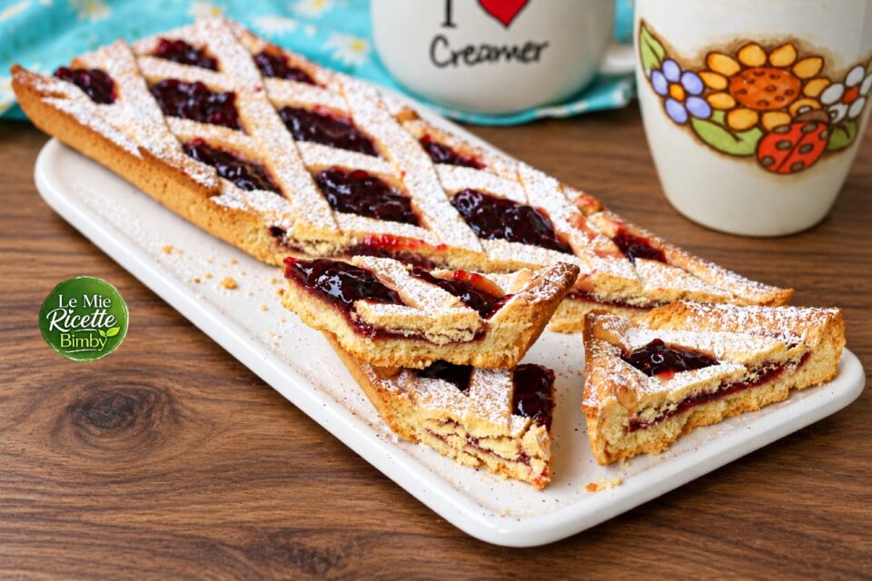 CROSTATA ALLA MARMELLATA DI CILIEGIE BIMBY