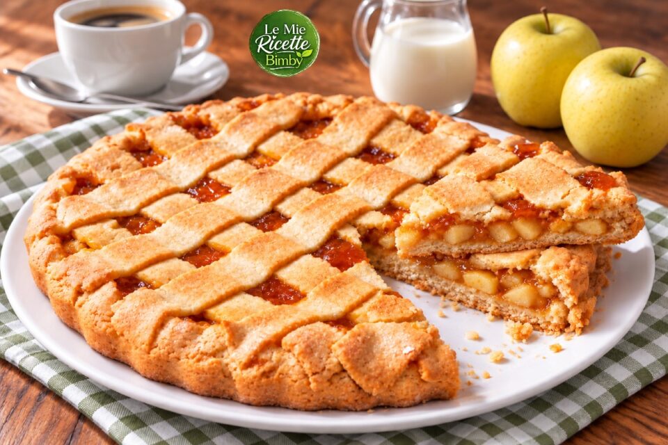 CROSTATA ALLE MELE E MARMELLATA