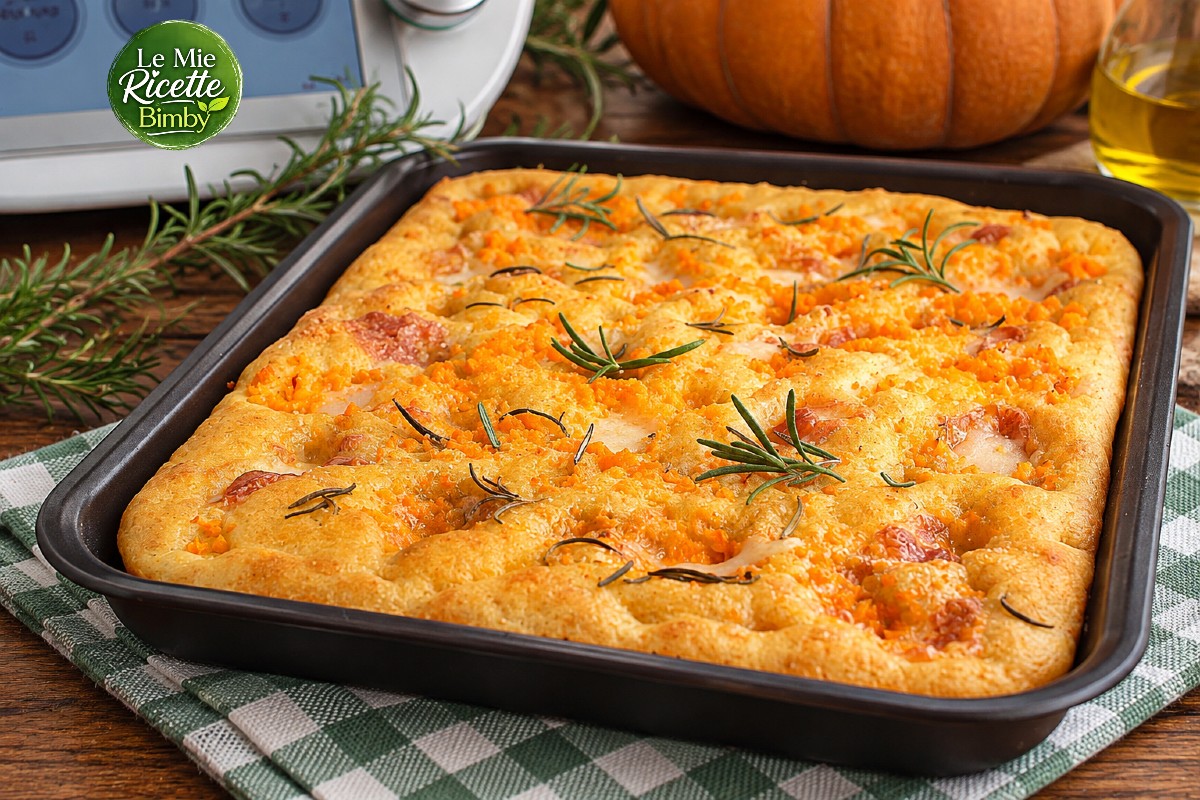 FOCACCIA ALLA ZUCCA BIMBY