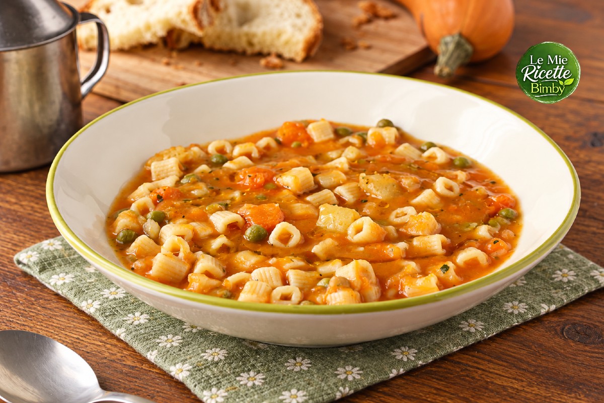MINESTRA DI ZUCCA E PATATE BIMBY