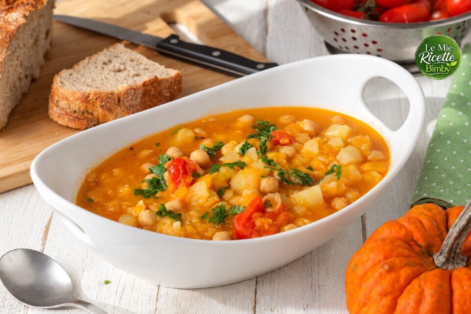 ZUPPA DI CECI ZUCCA E PATATE BIMBY