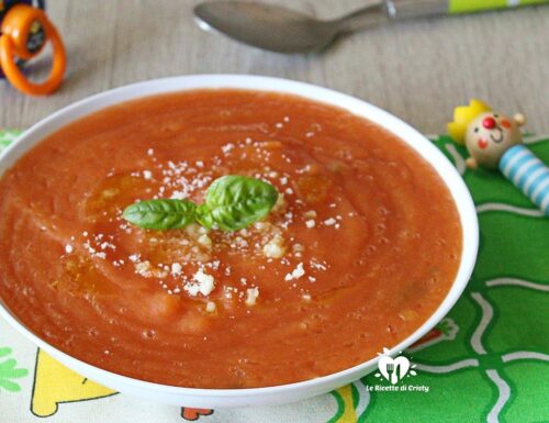 Crema al pomodoro “vellutata e gustosa”
