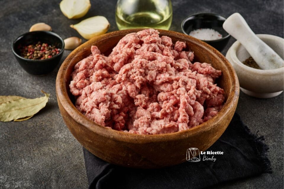 COME FARE LA CARNE MACINATA CON IL BIMBY