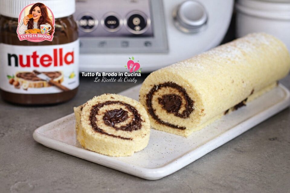 ROTOLO ALLA NUTELLA BIMBY