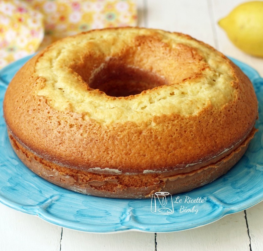 Ciambella al limone morbida bimby