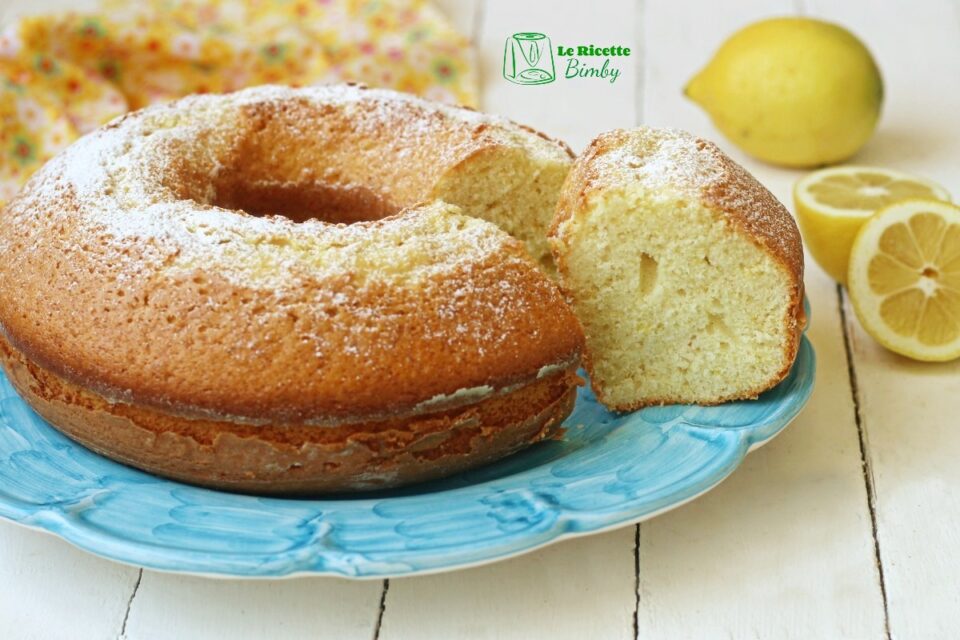 Ciambella al limone morbida bimby