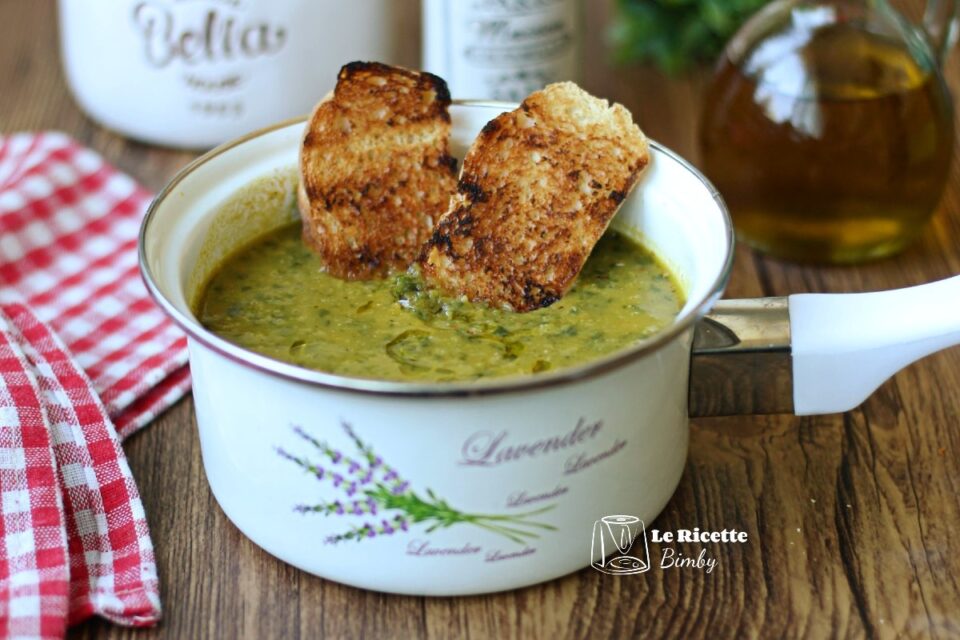 Vellutata di spinaci e verdure Bimby