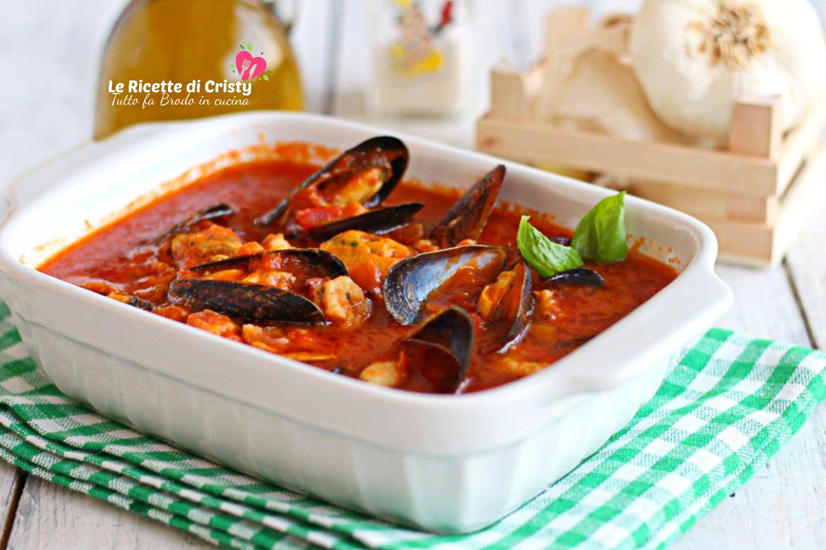 sugo con frutti di mare surgelati