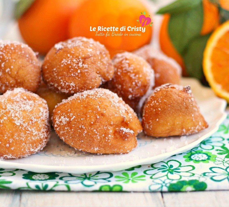 BOMBETTE ALL’ARANCIA FRITTE
