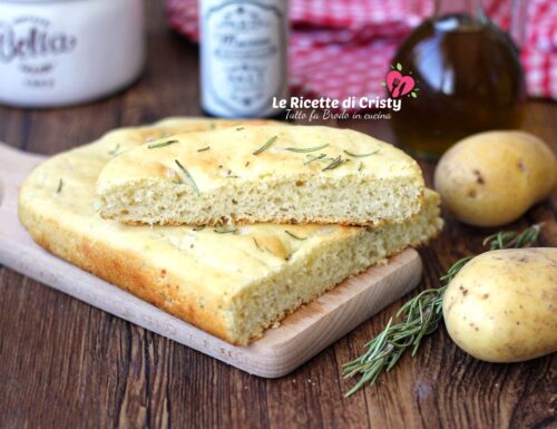 Focaccia di patate facile e veloce “anche Bimby”