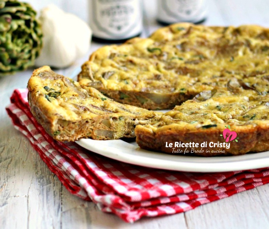 Frittata di carciofi al forno "ricetta facile" - Tutto fa Brodo "Le ...