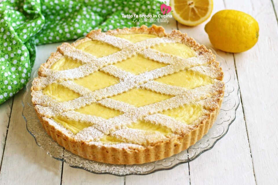 CROSTATA ALLA RICOTTA E LIMONE