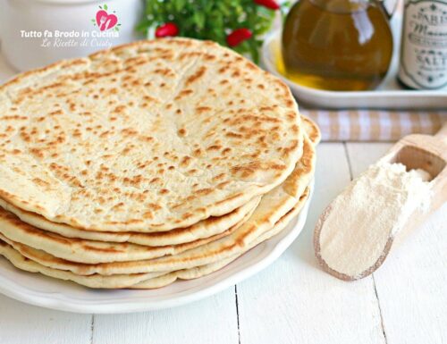 Piadina Bimby Romagnola senza Strutto anche Procedimento Classico!