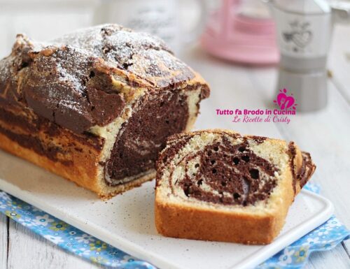 Plumcake Marmorizzato Morbido “anche Bimby” Dolce tentazione!