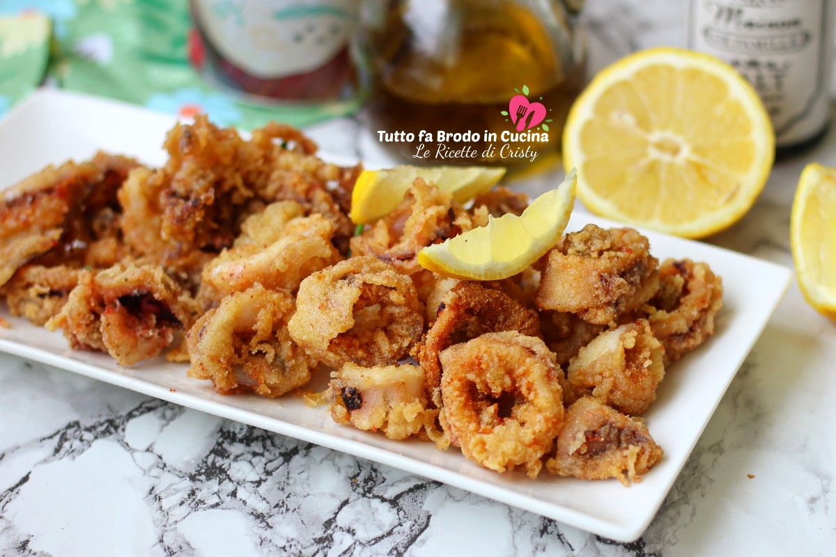 CALAMARI FRITTI AL LIMONE