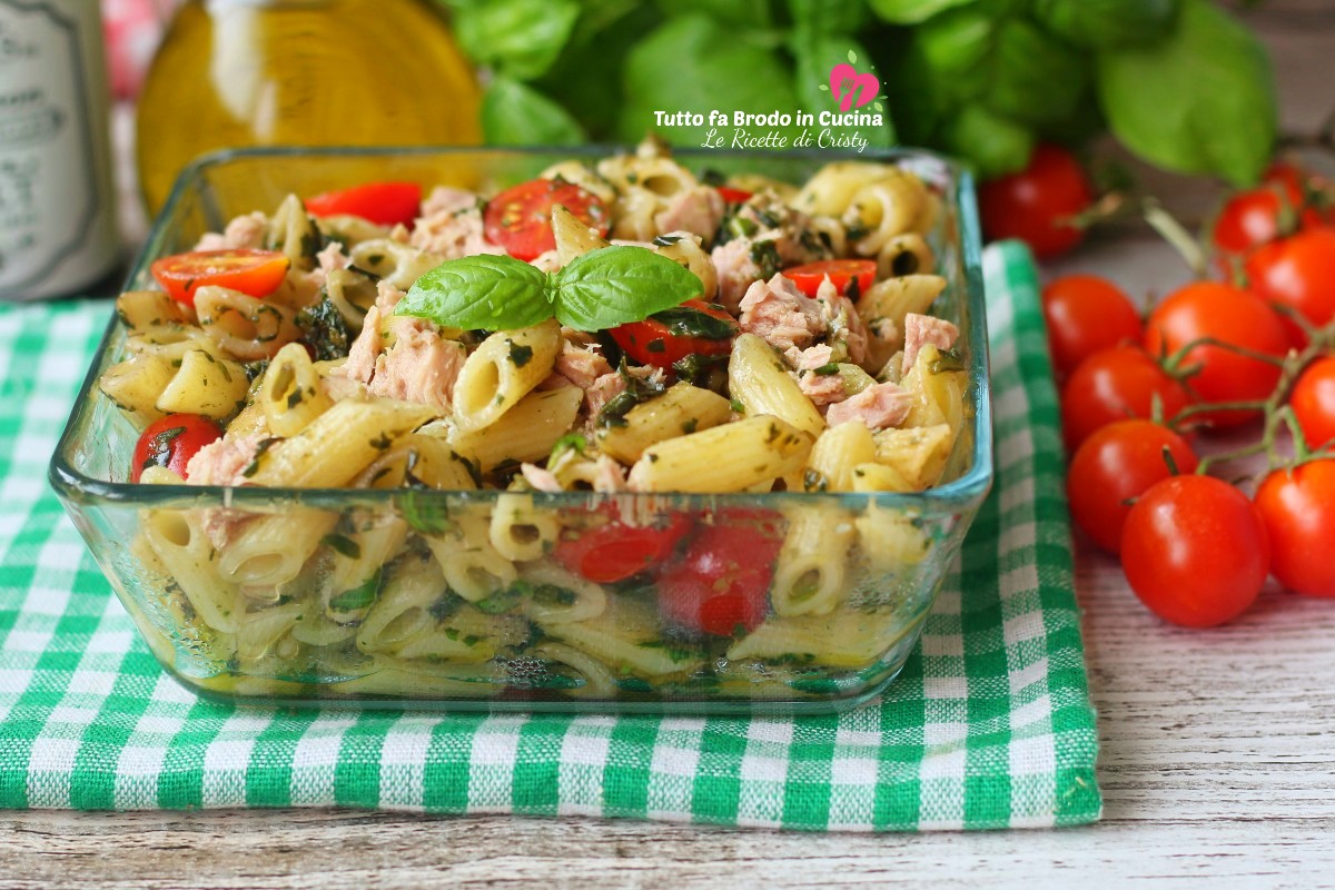 PASTA FREDDA AL PESTO FRESCO