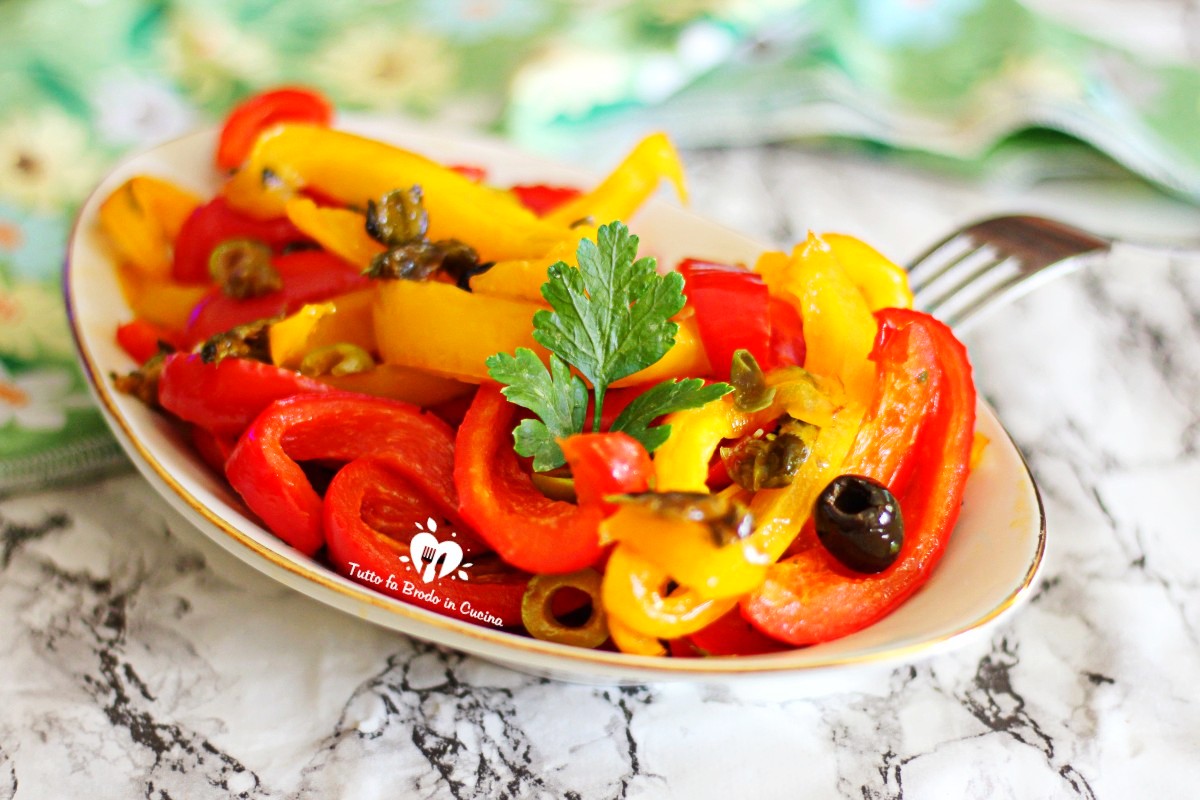 PEPERONI IN AGRODOLCE alla Siciliana