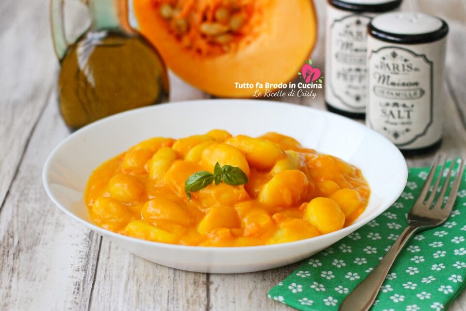 GNOCCHI ALLA CREMA DI ZUCCA