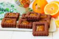 Biscotti Occhio di Bue All'Arancia e cioccolato: Profumati e Golosissimi!