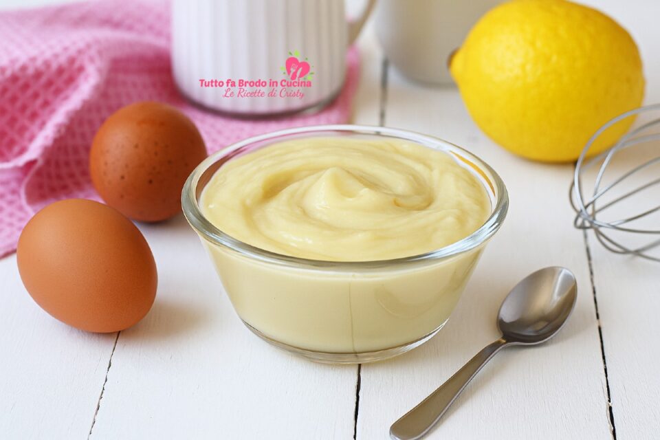 CREMA PASTICCERA SENZA LATTOSIO