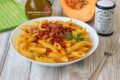 PASTA CREMOSA ALLA ZUCCA con speck croccante "primo piatto Autunnale"