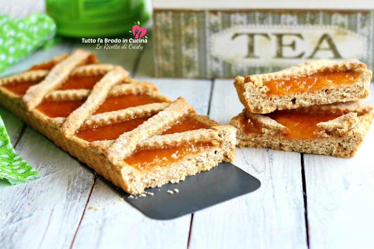 Crostata integrale alla Marmellata Rustica