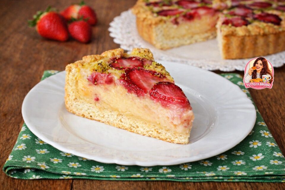 CROSTATA FRAGOLE E RICOTTA