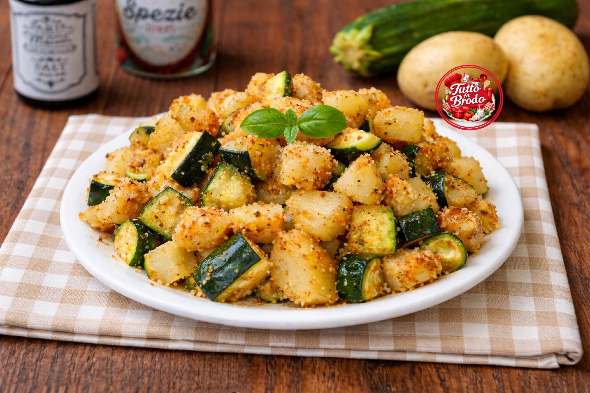 PATATE E ZUCCHINE SABBIOSE IN PADELLA