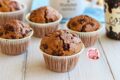 Muffin al Caffe' con Gocce di Cioccolato "Anche Bimby"