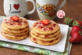 PANCAKE ALLE FRAGOLE senza Burro