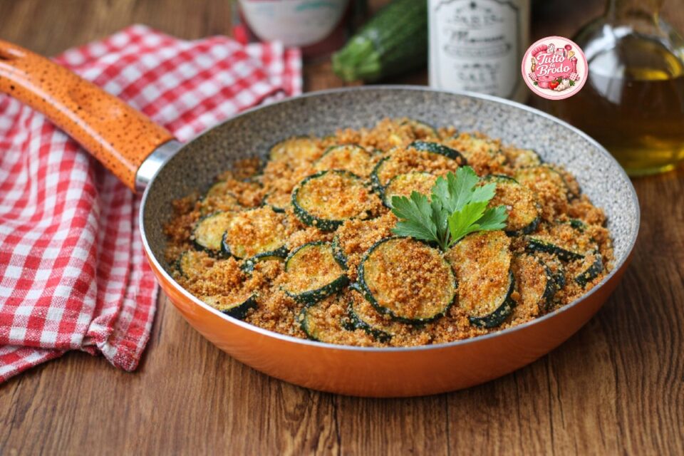 ZUCCHINE GRATINATE IN PADELLA