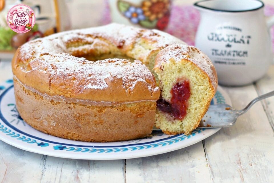 CIAMBELLA ALLA MARMELLATA MORBIDISSIMA