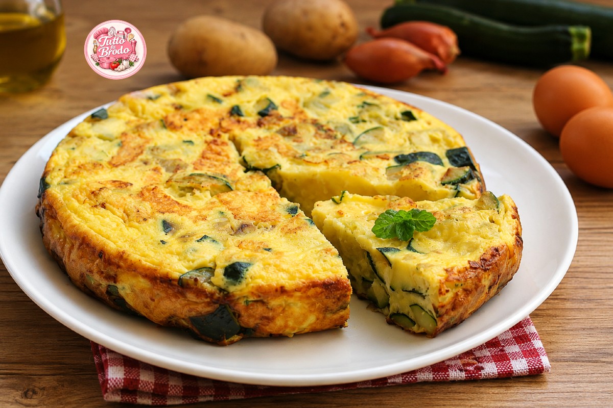 Frittata di Patate e Zucchine al forno - Tutto fa Brodo "Le Ricette di ...