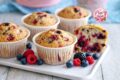 Muffin ai frutti di Bosco Soffici