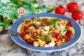 Pasta alla Crudaiola con Bresaola e Rucola