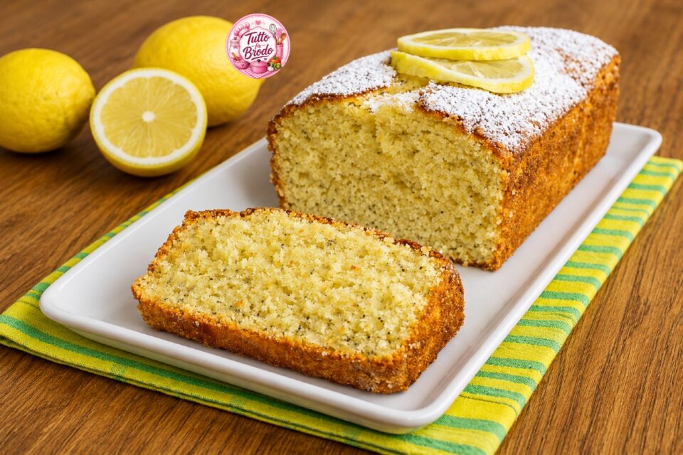 PLUMCAKE AL LIMONE CON SEMI DI PAPAVERO