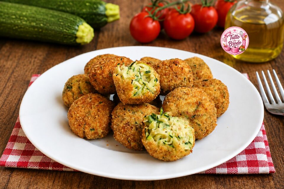 POLPETTE DI ZUCCHINE E RICOTTA