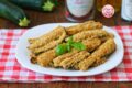 Bastoncini di Zucchine Croccanti al Forno "Con Parmigiano"