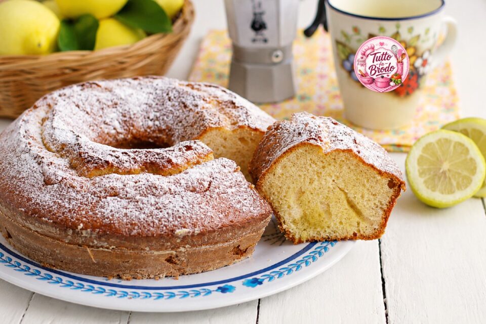 CIAMBELLA AL SUCCO DI LIMONE SENZA BURRO