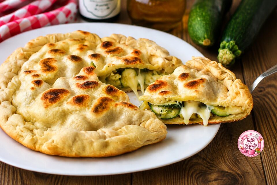 FOCACCIA IN PADELLA CON ZUCCHINE