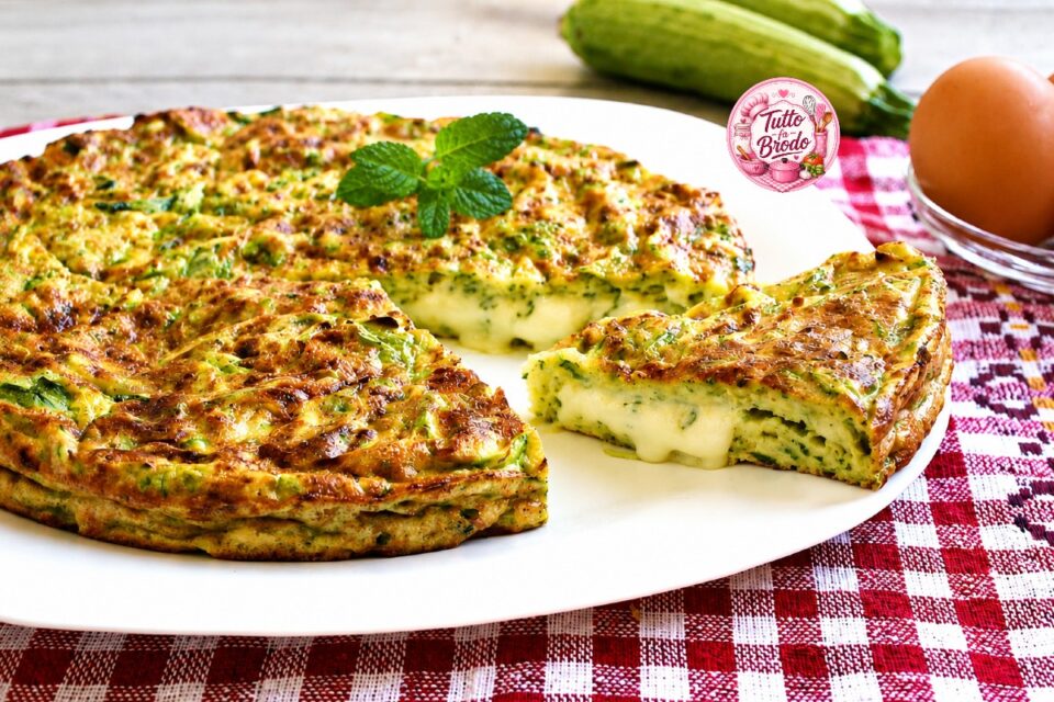 FRITTATA AL FORNO ALLE ZUCCHINE E FORMAGGIO