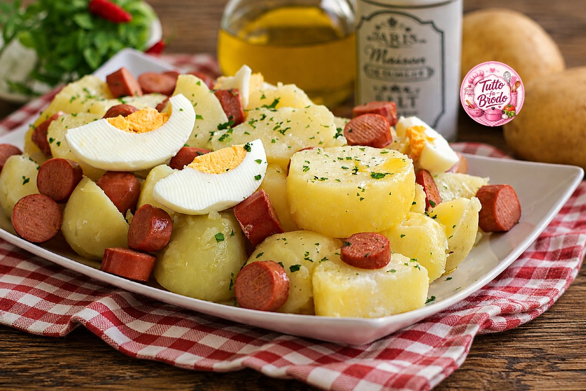 INSALATA DI PATATE E WURSTEL