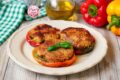 Medaglioni di Peperoni Facili al Forno