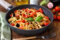 Pasta con le Melanzane Estiva "Saltata in Padella"