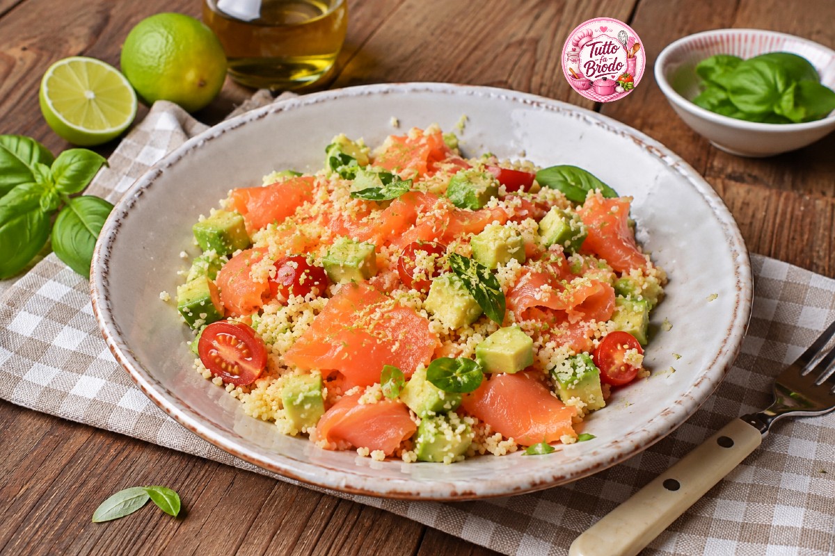 COUS COUS CON SALMONE AFFUMICATO