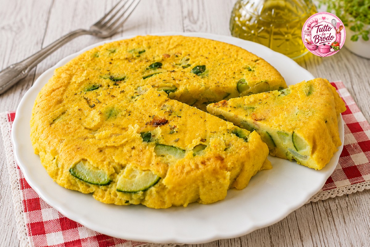 FRITTATA SENZA UOVA CON ZUCCHINE