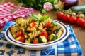 Pasta Fredda con Pesto Zucchine e Pomodorini