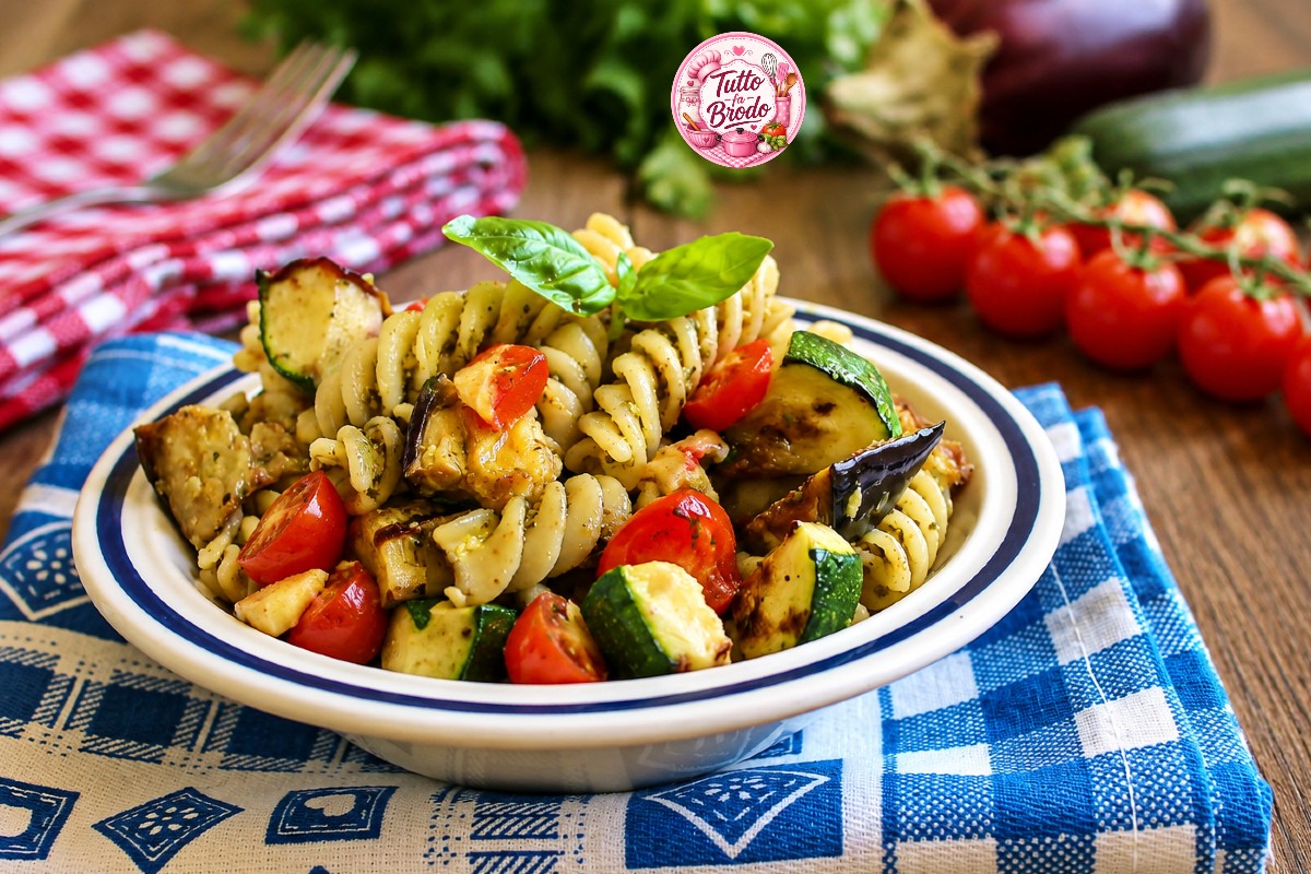 PASTA FREDDA CON PESTO E VERDURE